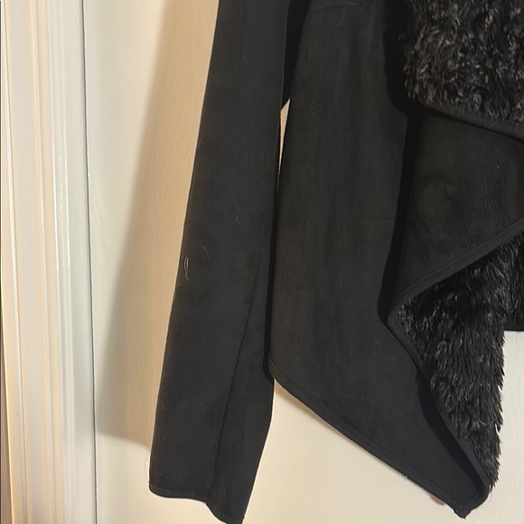 Piko 1988 Black Teddy Jacket with Waterfall Collar - Picture 7 of 12